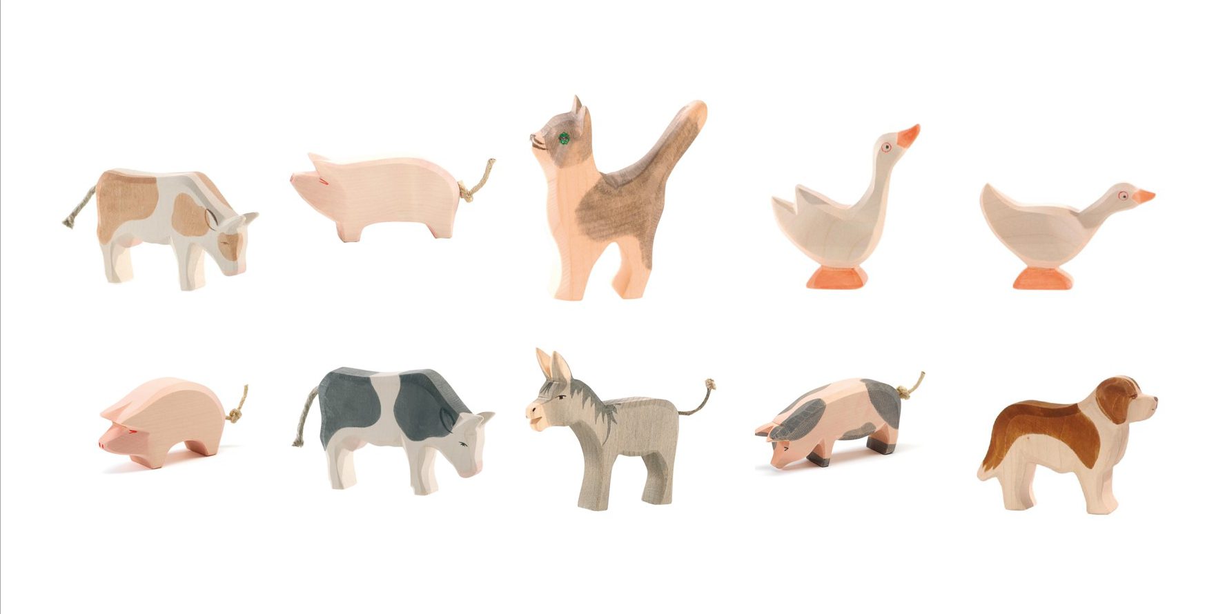 Starting your wooden animal collection - Curious Mamas